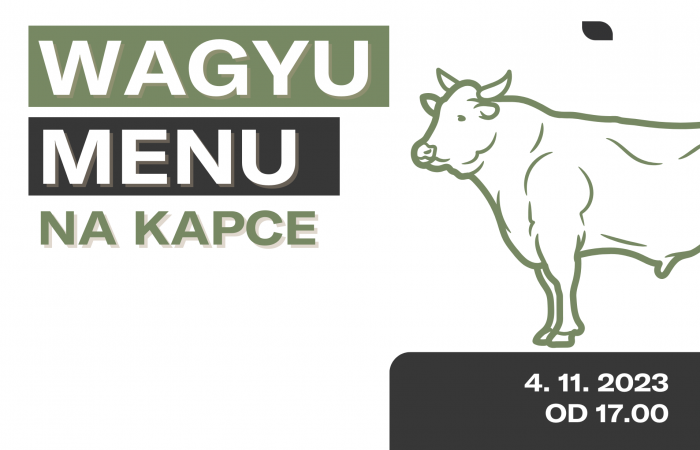 Wagyu menu na Kapce